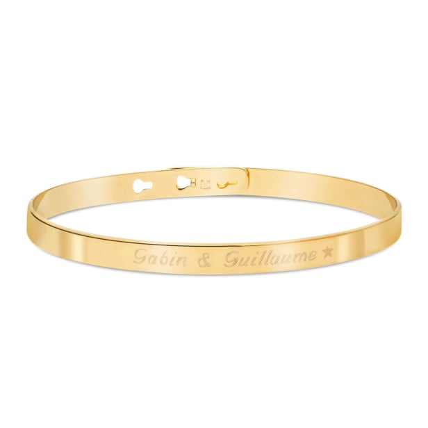 Bracelet jonc gravé Bracelet jonc gravé