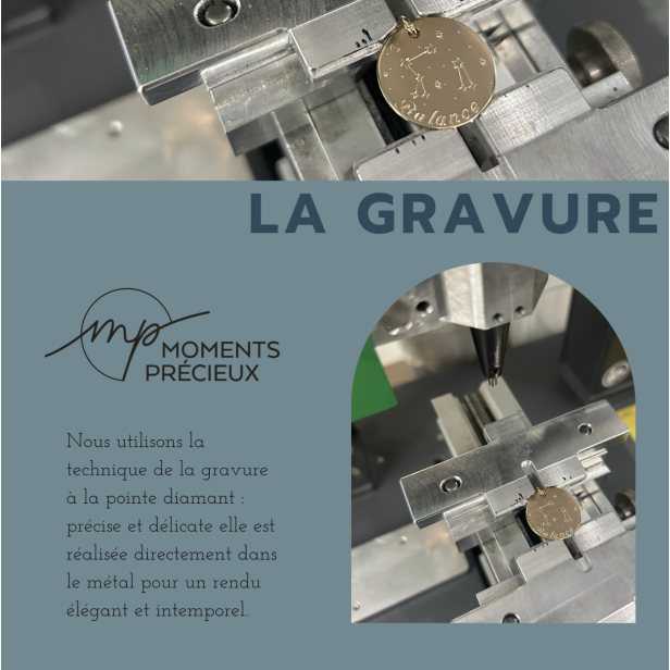 Collier Homme Gravé Acier – Médaille Rectangulaire Rose