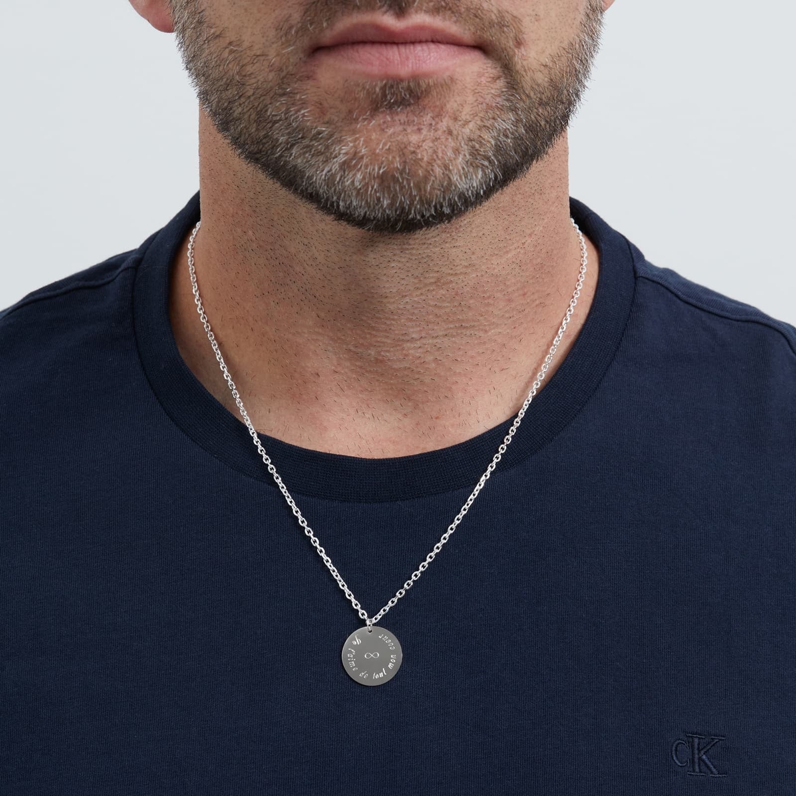 Pendentif Main Pendentif PersonnalisÃ© Argent Collier Argent Homme