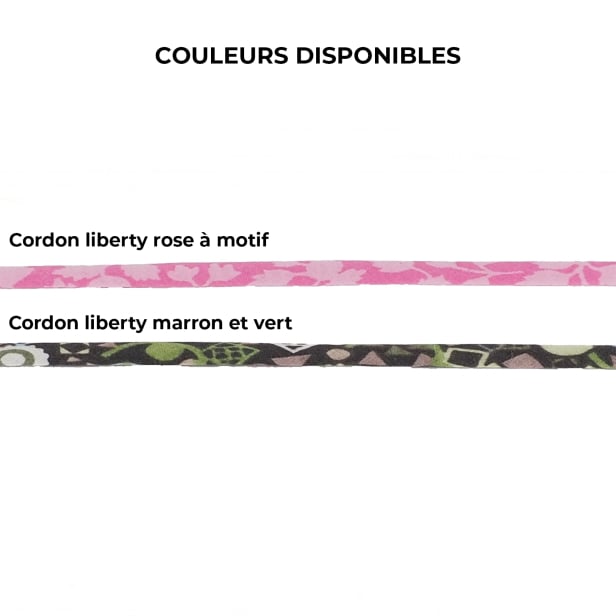 Bracelet enfant liberty et cœur gravé en Argent