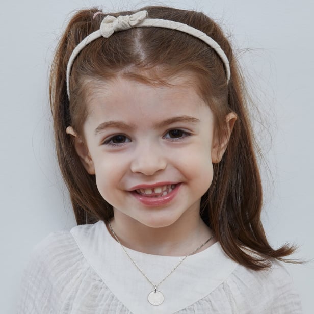 Collier personnalisé enfant dessin éléphant, argent