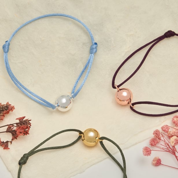 Bracelet bola doré