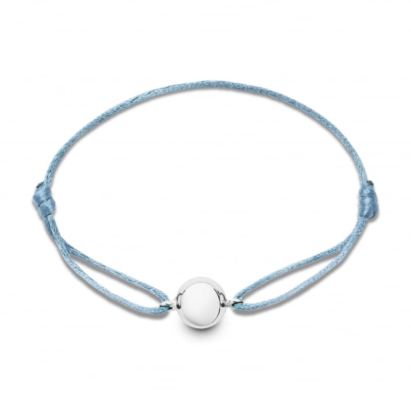 Bracelet bola argenté