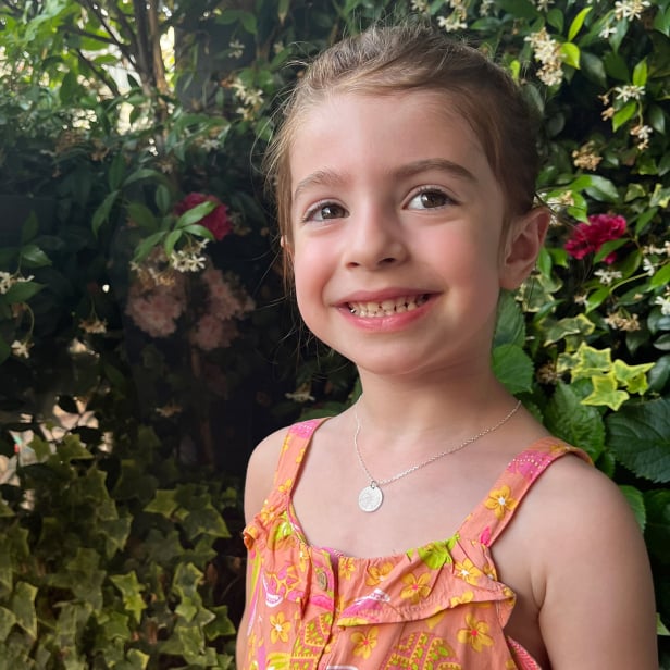 Collier personnalisé baptême, dessin "Vierge Marie", argent