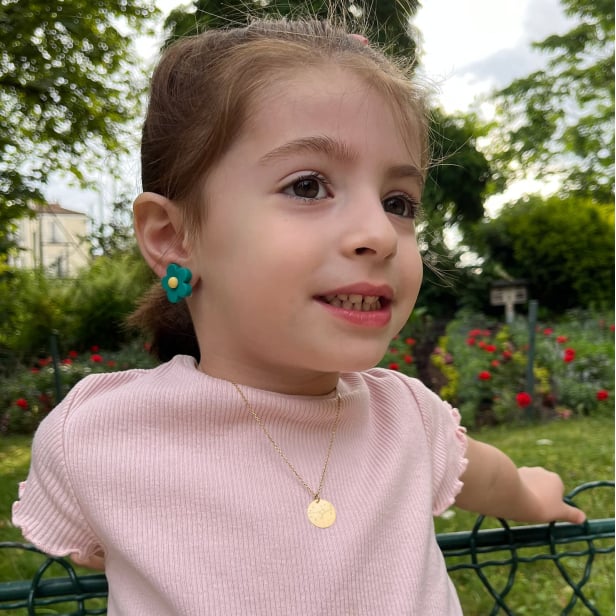 Collier astro personnalisé pour enfant.