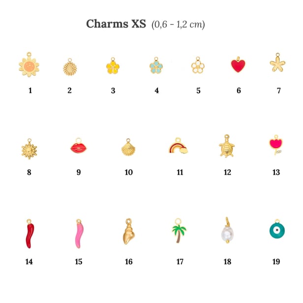 Collier charms personnalisé, acier inoxydable