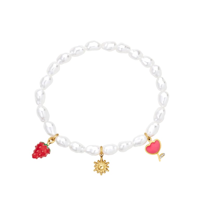 Bracelet perles à personnaliser avec charms