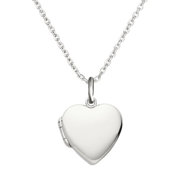 Collier cœur personnalisable à graver, argent