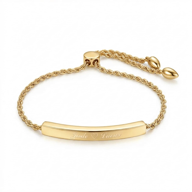 Bracelet Chainette Acier Inoxydable