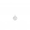 Médaille martelée 10 mm en Argent