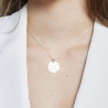 Collier médaille 20 mm astro sagittaire Argent