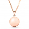 Bola de grossesse plaqué or rose