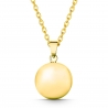 Bola de grossesse or jaune