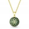 Bola de grossesse bohème vert d'eau