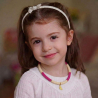 Collier personnalisé enfant bicolore rose et jaune, perles Heishi avec charms, acier