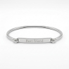 Bracelet jonc personnalisé et gravé Acier Inoxydable