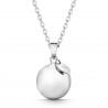 Collier bola personnalisé argenté