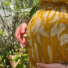 Bola de grossesse sablé doré