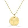Collier personnalisé arbre de vie en plaqué or