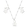 Collier personnalisé avec charms fille/garçon, argent