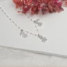 Collier personnalisé avec charms fille/garçon, argent