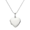 Collier cœur personnalisable à graver, argent