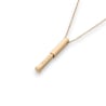 Collier personnalisé barre secrète, femme