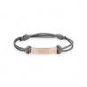 Bracelet Cordon Plaque Femme Personnalisable