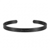 Bracelet Jonc Homme Personnalisé – Minimaliste, Noir