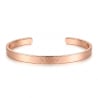 Bracelet Jonc Homme Personnalisé – Minimaliste, Rose