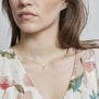 Collier lettre 12 mm en Argent