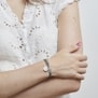 Bracelet liberty et médaille 15 mm Argent