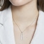 Collier personnalisé double plaques en Argent