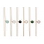 Ensemble des couleurs de pierres disponibles