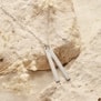 Collier personnalisé double plaques en Argent