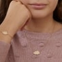 Collier personnalisé pour enfant nuage 20 mm Plaqué Or