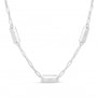 Collier personnalisé enfant Argent 3 plaques à graver