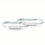 Duo bracelets cordons personnalisés lettres pour mère-enfant