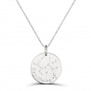 Collier médaille 20 mm astro sagittaire Argent