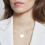 Collier médaille 20 mm astro vierge Argent