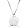 Collier médaille 20 mm homme astro bélier Argent