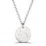 Collier médaille 20 mm homme astro bélier Argent