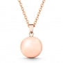 Bola de grossesse plaqué or rose