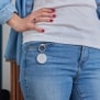 Porte clés personnalisé rond médaille 36 mm