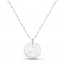 Collier personnalisé médaille 15 mm dessin cerise en Argent