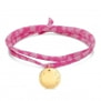 Bracelet liberty et médaille 15 mm Plaqué Or