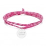 Bracelet liberty et médaille 15 mm Argent martelée