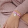 Bracelet enfant liberty et médaille personnalisée Argent