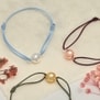 Bracelet bola argenté