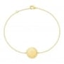 Packshot du bracelet personnalisé enfant en plaqué or